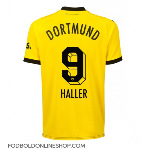 Borussia Dortmund Sebastien Haller #9 Hjemmebanetrøje 2023-24 Kortærmet